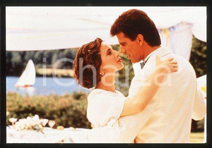 Isabella ROSSELLINI Ted DANSON - CINEMA Cousins 1989 * 35mm vintage slide 1