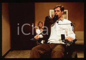 Jason BEGHE Kate McNEIL & BOO - CINEMA Monkey Shines 1988 * 35mm vintage slide 4