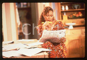 Tammy TOWNSEND - CINEMA Family Matters Actress 1991 ca * 35 mm vintage slide 2