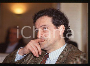 Luciano PETTINARI -RIFONDAZIONE COMUNISTA Ritratto 1995 ca *35mm vintage slide 2