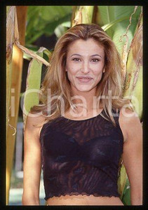 Adriana VOLPE - COSTUME Una modella italiana 1990 ca * 35 mm vintage slide 4