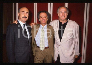 Illy REALE Luigi ALBERTELLI Ludovico PEREGRINI TV 1990 ca * 35mm vintage slide 1