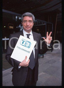 Ennio CHIODI - ITALIA TG3 Ritratto del direttore 1999 * 35 mm vintage slide 1