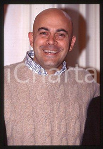Maurizio CROZZA - ITALIA RAI 3 Comico e imitatore 1993 ca * 35mm vintage slide 2