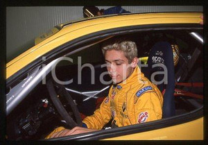 Valentino ROSSI - RALLY DI MONZA Pilota auto e moto 1997 * 35 mm vintage slide 7