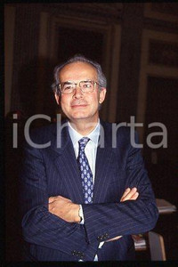 Guglielmo FERRO -BANCO AMBROSIANO VENETO Economista 1990ca *35mm vintage slide 5