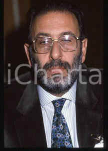 Nicola TRANFAGLIA - ITALIA Storico a un convegno 1985 ca * 35 mm vintage slide 2