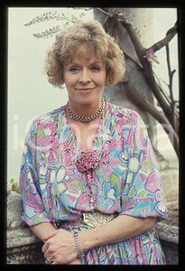 Susannah YORK - ITALY Portrait of English actress 1985 ca * 35mm vintage slide 1