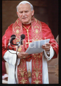 POPE JOHN PAUL II - VATICAN  Portrait of Pope 1978 ca * 35 mm vintage slide 68