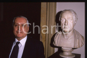 Ilya PRIGOGINE - ITALIA Convegno 4 NOBEL Ritratto 1990 ca * 35mm vintage slide 6
