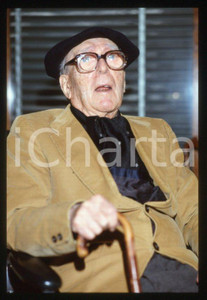 Giuseppe PREZZOLINI - LUGANO Italian writer 1981 ca * 35 mm vintage slide 1