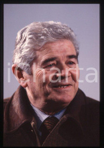Fotografia d epoca originale Romano MISSERVILLE  ITALIA Ritratto del politico 1994 ca 35mm vintage slide 14 1