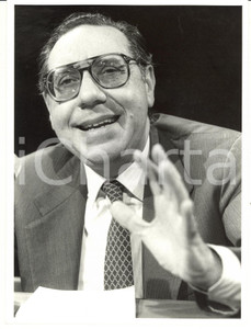 1985 ca RAI Ritratto del direttore Massimo FICHERA - Fotografia 18x24