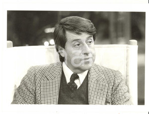 1985 ca ROMA Intervista giornalista Brando GIORDANI *Foto 18x24