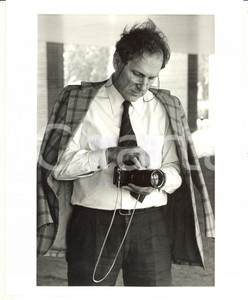 1987 CINEMA "Un amore di donna" - Il produttore Franco LEVATI sul set *Foto