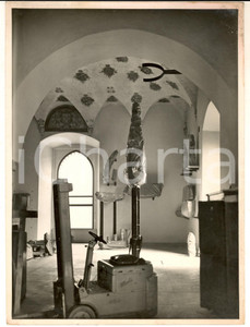 1955 ca MILANO Castello Sforzesco - Restauro BBPR - Opere in riallestimento FOTO