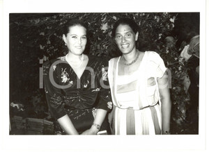 1990 ca MILANO Ludina BARZINI a una festa *Fotografia 24x18