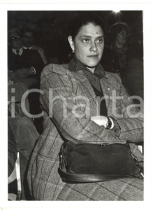 1990 ca MILANO Ritratto della giornalista Ludina BARZINI *Fotografia 18x24