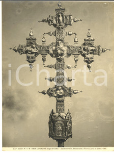 1935 ca DOMASO - Croce astile di Pietro Lierni da Como *Foto artistica ALINARI