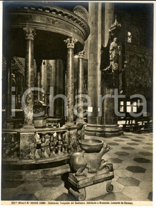 1935 ca COMO Cattedrale - Tempietto del battistero *Foto artistica ALINARI 19x24