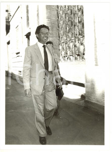 1985 ca DEMOCRAZIA CRISTIANA Arrivo di Roberto MAZZOTTA *Foto 18x24