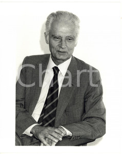 1985 ca ROMA - PSI Ritratto di Antonio GIOLITTI *Fotografia 20x25