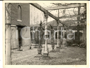 1930 ca MILANO SPARITA Viale Romagna - Cortile fattoria VOLONTE' *Foto 15x11 cm