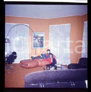 Fotografia d epoca originale 1970ca  PIETRO ANASTASI Juventus DIAPOSITIVA ORIGINALE cm 6x6 1