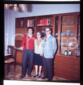 6X6cm NEGATIVO ORIGINALE * 1970ca GIUSEPPE FURINO Juventus *vintage*