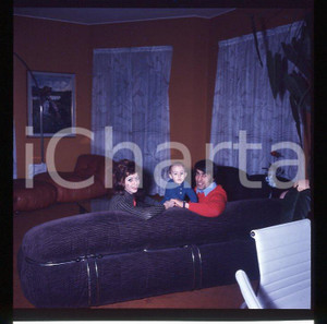 Fotografia d epoca originale 1970ca  PIETRO ANASTASI Juventus DIAPOSITIVA ORIGINALE cm 6x6 1