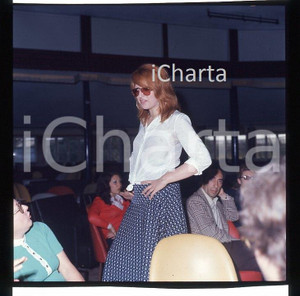 6X6cm NEGATIVO ORIGINALE ** 1975 circa MINA autentico VINTAGE