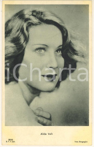 Cartolina originale da collezione 1930 circa ALIDA VALLI Attrice - Cartolina FP NV 1