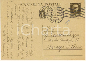 Autografo originale 1939 MILANO Vittorio Enzo ALFIERI invia FICHTE a Gerolamo LAZZERI 1