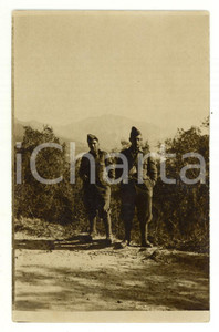 Cartolina originale da collezione 1939 WWII MONTECORVINO ROVELLA - Militari in posa - Foto 1