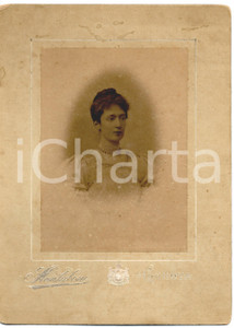 Fotografia d epoca originale 1900 GENOVA Alessandra CANTONO DI CEVA DURAZZO  Foto MONTABONE 1