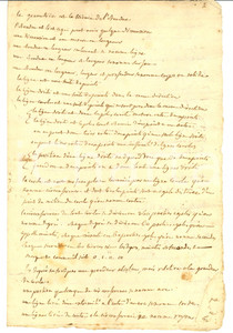 Manoscritto, lettera originale 1840 ca La géometrie ou la science de l'Ã©tendue *Manoscritto SCIENZA 1