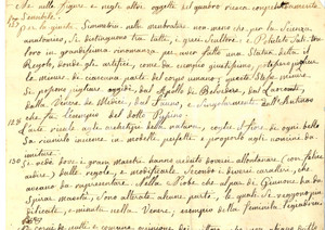Manoscritto, lettera originale 1820 ca Francesco ALGAROTTI Saggio sopra l'architettura *Manoscritto ARTE 1