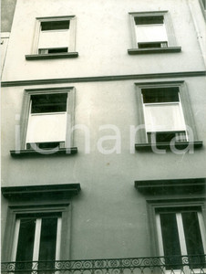 Fotografia d epoca originale 1960 ca VARESE Scorcio di edificio in zona Corso MATTEOTTI Fotografia 1