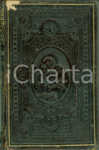 Libro, pubblicazione d epoca 1891 Domenico NAVA La pia giovanetta Messa Legatura con FIGURAZIONE SACRA 1
