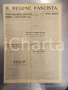 Giornale, rivista storica 1944 IL REGIME FASCISTA RSI Truppe tedesche vincono ovunque a NETTUNO Giornale 1