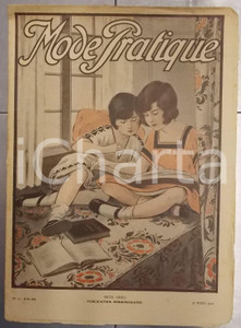 Giornale, rivista storica Mars 1922 PARIS MODE PRATIQUE Journal femme et maison n°10 Chapeaux printaniers 1