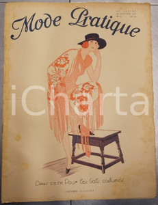 Giornale, rivista storica Janvier 1928 PARIS MODE PRATIQUE Journal femme maison n°4 Colletions nouvelles 1