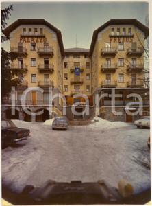 Fotografia d epoca originale 1970 ca BARDONECCHIA TO Palazzo FREJUS Foto HAUS di Mario SALOMONE 1