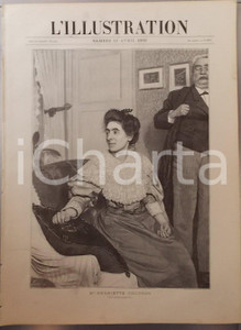 Giornale, rivista storica 1896 PARIS L ILLUSTRATION Année 54 n° 2772 La voyante Henriette COUEDON Revue 1