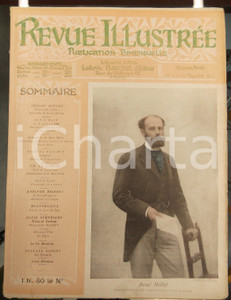 Giornale, rivista storica 1900 REVUE ILLUSTREE René MILLET Resident général en TUNISIE Année XVI n°1 1