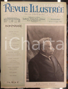 Giornale, rivista storica 1903 REVUE ILLUSTREE Joseph CHAUMIE ministre de l Instruction Année XVIII n°14 1
