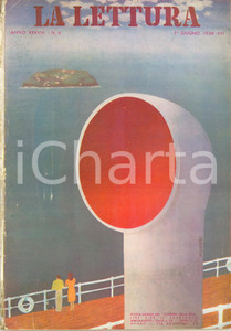 Giornale, rivista storica 1938 LA LETTURA Vita di Fedor CHIALAPINE Ill. MUNARI Rivista Anno XXXVIII n°6 1