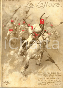 Giornale, rivista storica 1912 LA LETTURA Il nuovo campanile di San Marco Rivista ILLUSTRATA Anno XII n°4 1