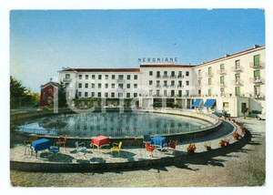 Cartolina originale da collezione 1962 MONTEGROTTO TERME (PD) Terme NERONIANE e piscina *Cartolina postale FG VG 1