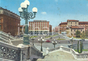 Cartolina originale da collezione 1966 BOLOGNA Hotel Jolly in Piazza XX Settembre Cartolina FG VG 1